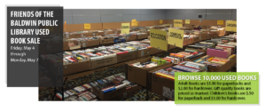 Used book sale spring