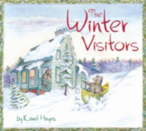 The winter visitors book cover
