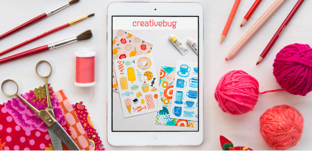 Baldwin Library Adds Creativebug: Online Classes for Crafters
