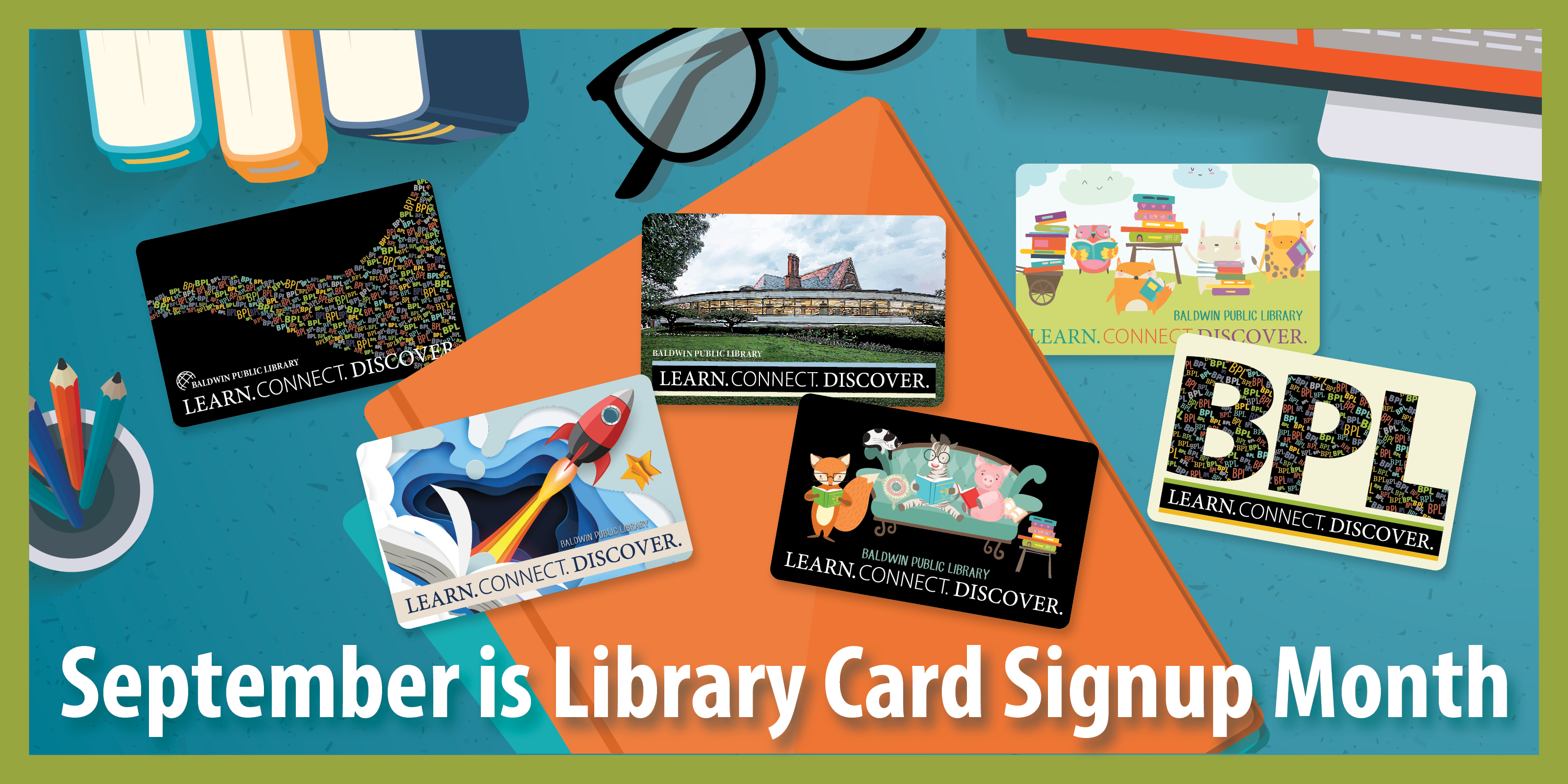 September is Library Card Signup Month!