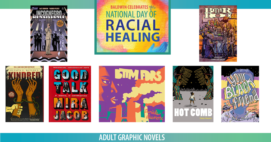 National Day of Racial Healing Adult graphic novels
