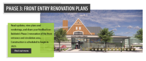 Front entrance rendering