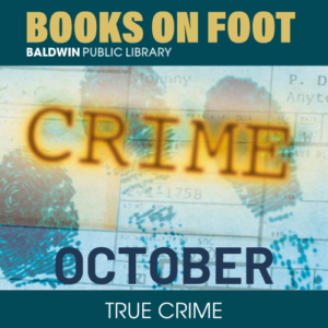 books on foot october badge