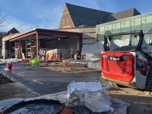 Terrace Concrete pouring