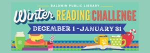 Winter Reading Challenge banner