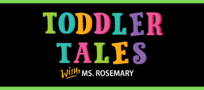 Toddler Tales story time graphic.