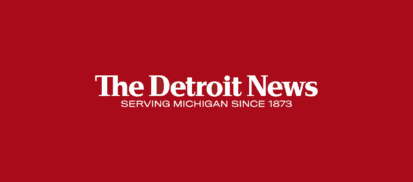 detroit news logo on red