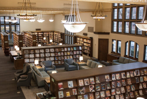 Grand Hall view from above