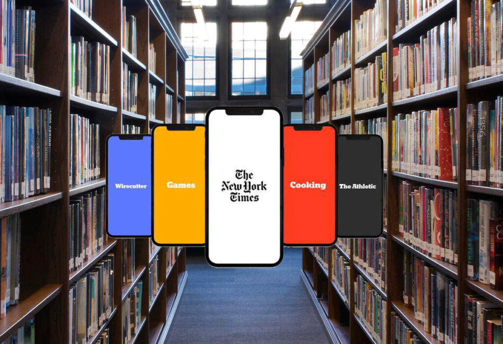 New York Times at Baldwin Library