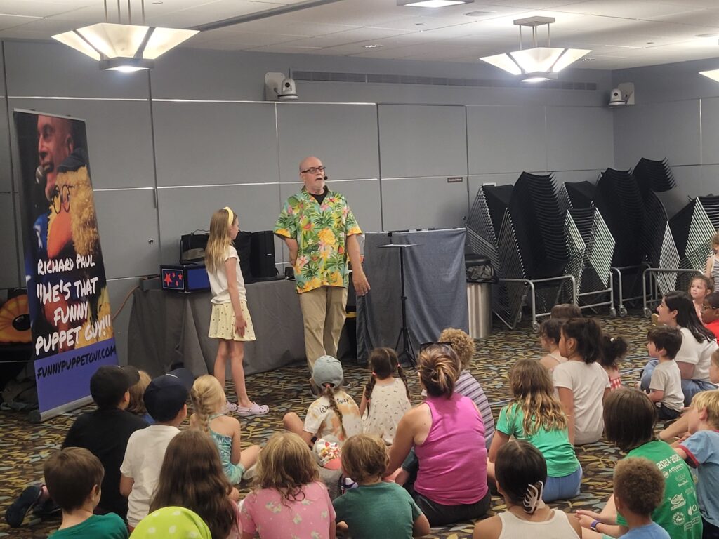 Program presenter for youth program