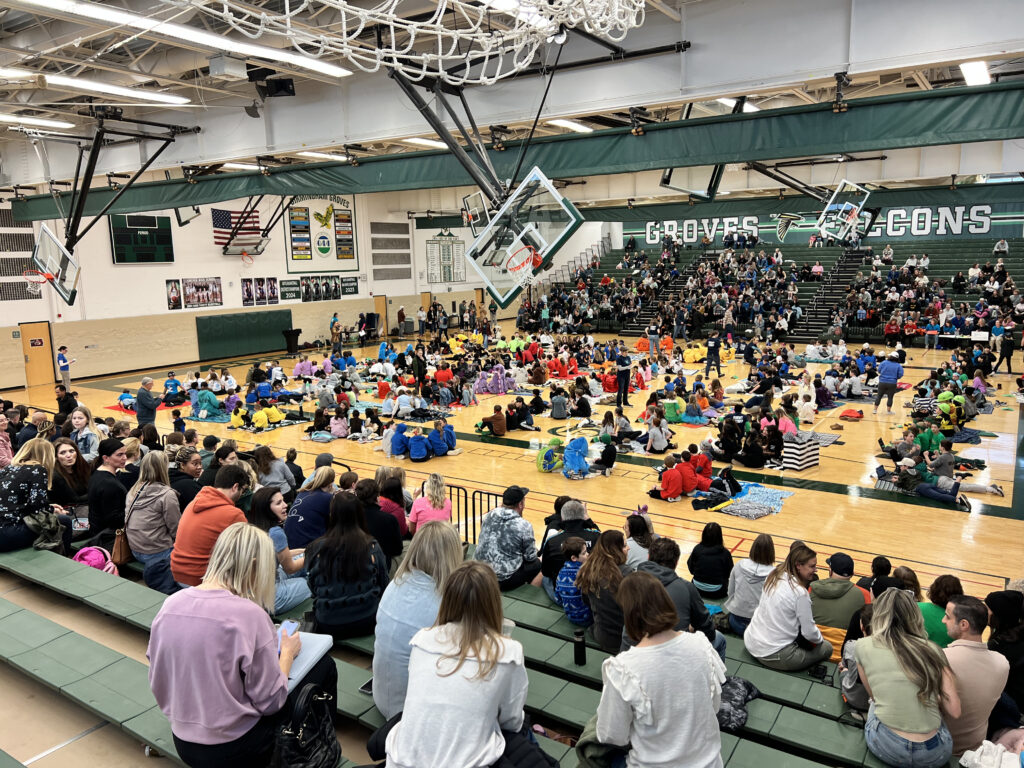 2025 Battle of the Books event at Groves High School